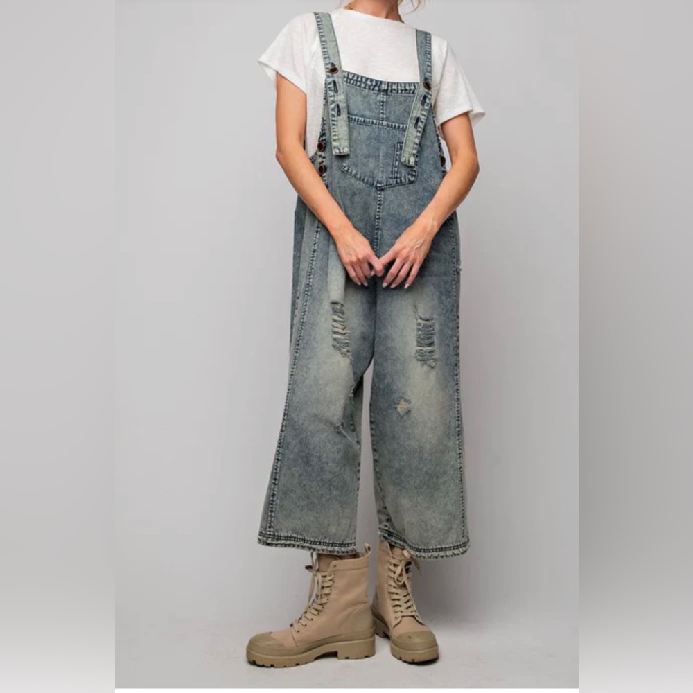 Easel overalls. Sold out everywhere.